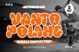 Vanto Polahe Trial Font