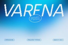 Varena Pixel Demo Font