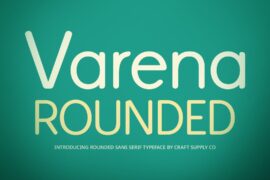 Varena Rounded Demo Font