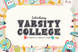 Varsity College Font