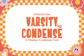 Varsity Condense Font