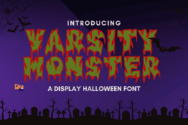 Varsity Monster Font