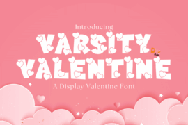 Varsity Valentine Font
