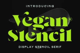 Vegan Font