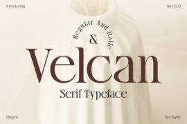 Velcan Demo Font
