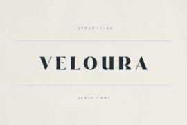 Veloura Demo Font