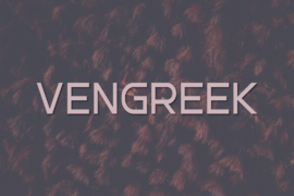 Vengreek Font