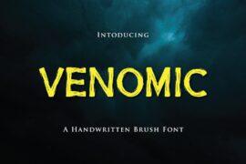 Venomic DEMO Font