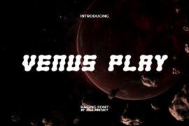 Venus Play Demo Font