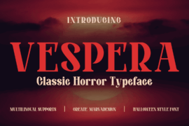 VESPERA Font