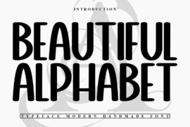 Vibes Alphabet Font