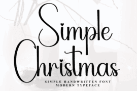 Vibes Christmas Font