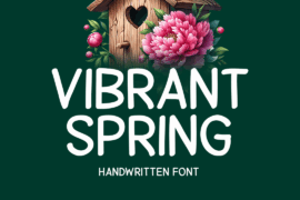 Vibrant Spring Font