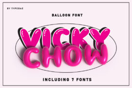 Vicky Chow Font