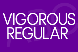 Vigorous Font