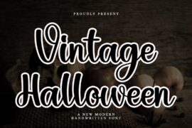 Vintage Halloween Font