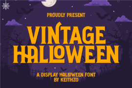 Vintage Halloween Free Font