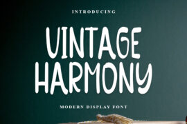 Vintage Harmony Font