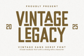 Vintage Legacy Font