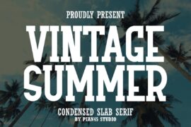 Vintage Summer Font
