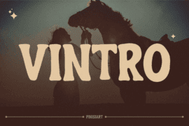Vintro Font