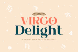 Virgo Delight Font
