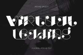 Virtual Leading Demo Font