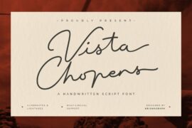 Vista Chopers DEMO Font