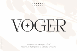 Voger Font Family