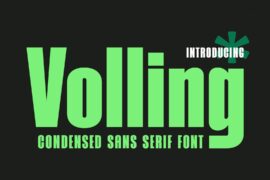 Volling Font