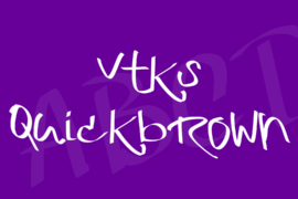 vtks Quickbrown Font