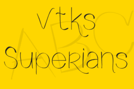 vtks Superians Font