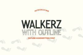Walkerz Font Family