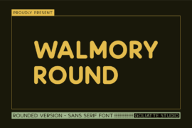 Walmory Round Font