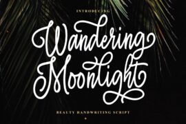 Wandering Moonlight Font