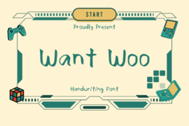 Want Woo Font