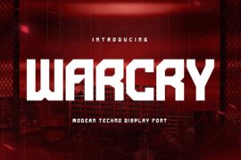 Warcry – Demo Font