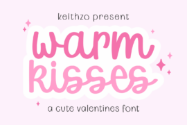 Warm Kisses Font