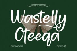Wastelly Oteeqa Font