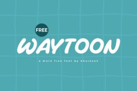 Waytoon Font