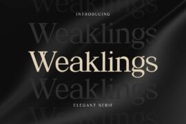 Weaklings Font