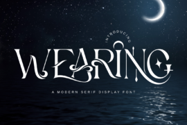 Wearing Demo Font