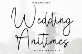 Wedding Anitimes Font