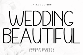 Wedding Beautiful Font