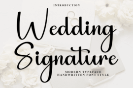 Wedding Holiday Font