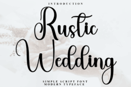 Wedding Script Font