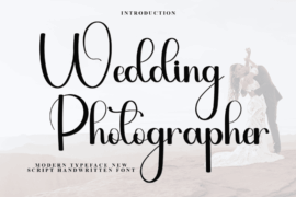 WeddingPhotographer Font