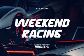 WeekendRacingDemo Font