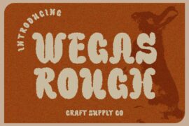 Wegas Rough Demo Font