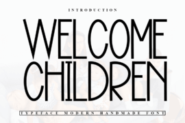 Welcome Children Font